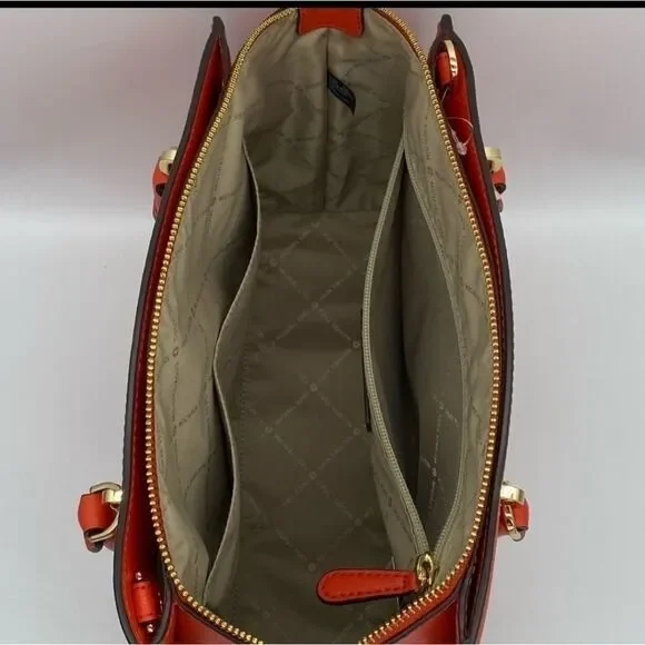 🆕️💥MK lg Satchel Leather in Mandarin - Picture 15 of 15